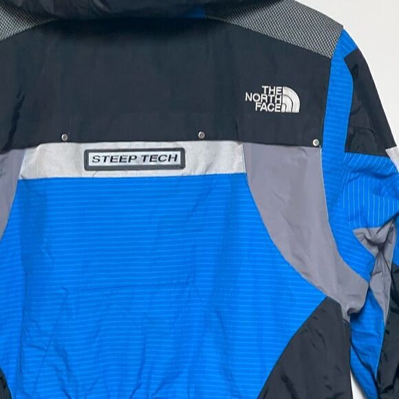 Vintage The North Face Steep Tech Belted Coral Blue/Black Womens Sz L - Picture 7 of 9